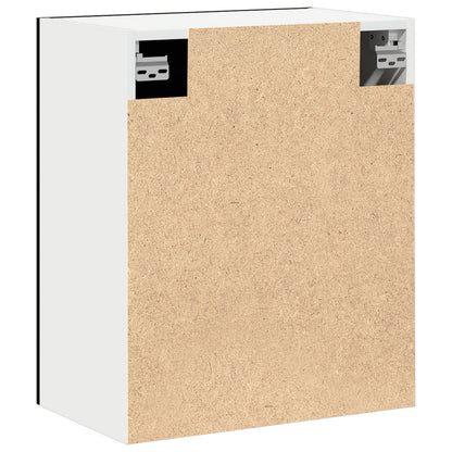 Hangkasten - 2 Stuks - Zwart Eiken, 100X31X60 Cm - Gemaakt Van Bewerkt Hout