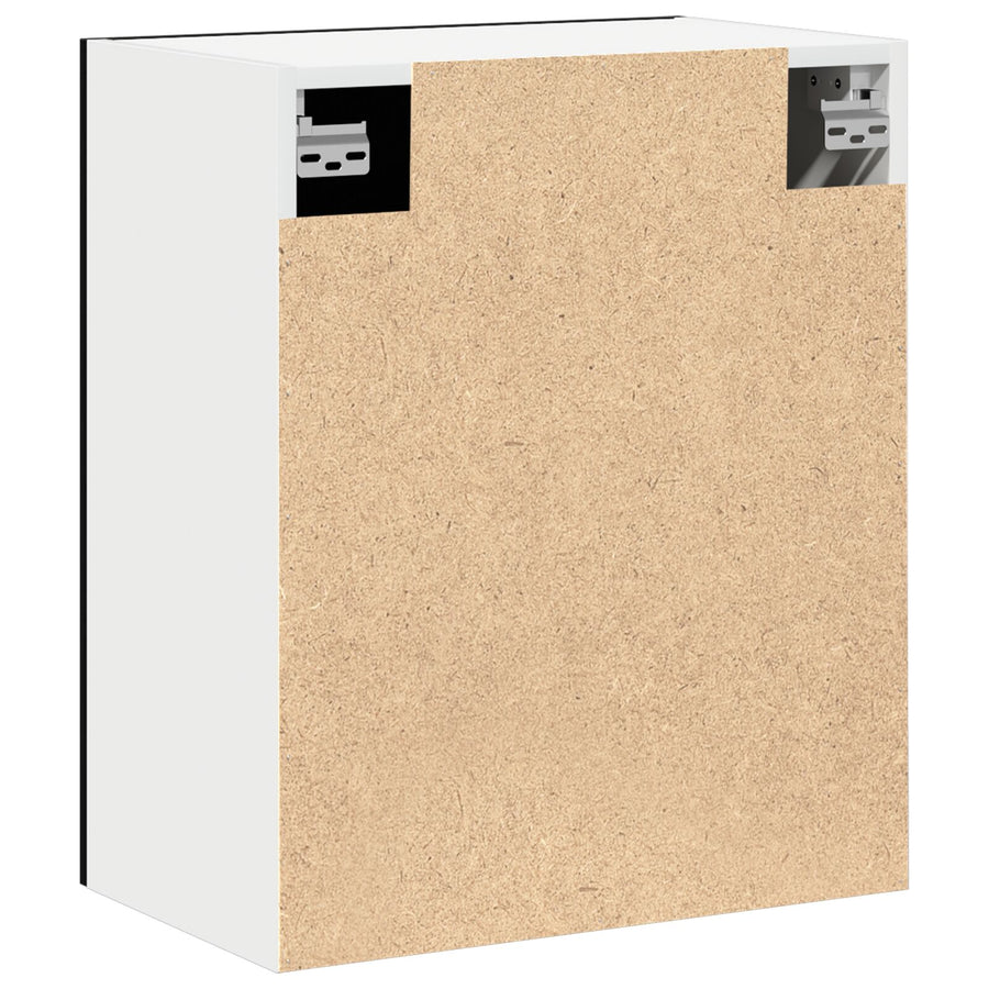Hangkasten - 2 Stuks - Zwart Eiken, 100X31X60 Cm - Gemaakt Van Bewerkt Hout