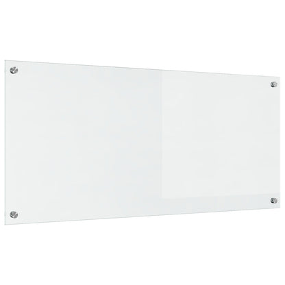 Keuken Achterwand 110X50X0,6 Cm Gelaagd Glas Transparant 110 x 50 cm