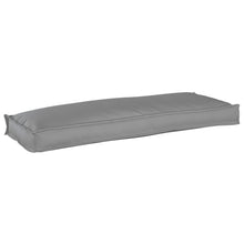 Pallet Kussen Voor Bank 110X40X8 Cm Oxford Stof Grijs