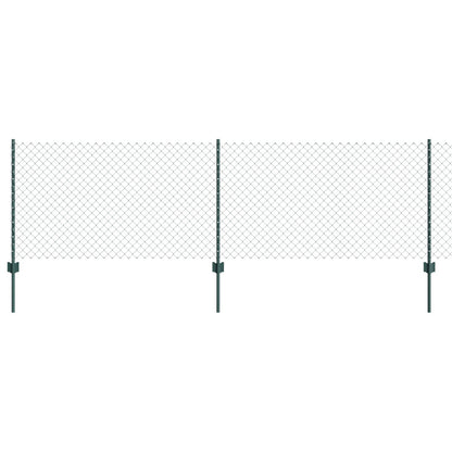 Kettenschuifhek Met 10 U Posts Groen 0.8X10 M Staal