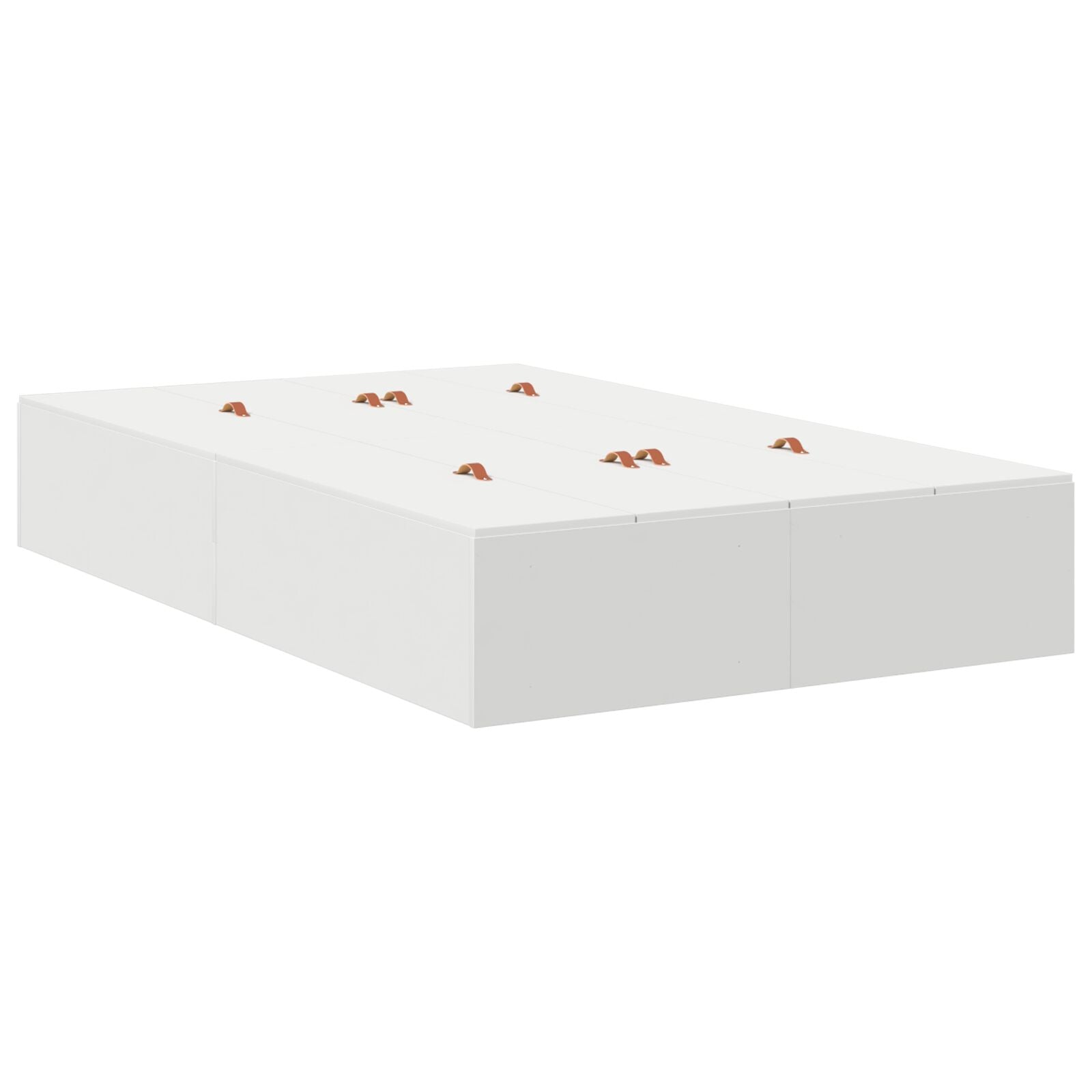 Opbergbedframe Wit 120 x 200 cm