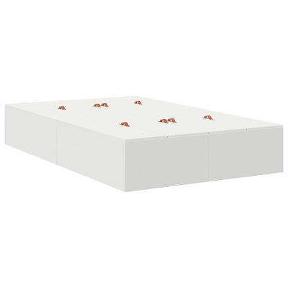 Opbergbedframe Wit 120 x 200 cm