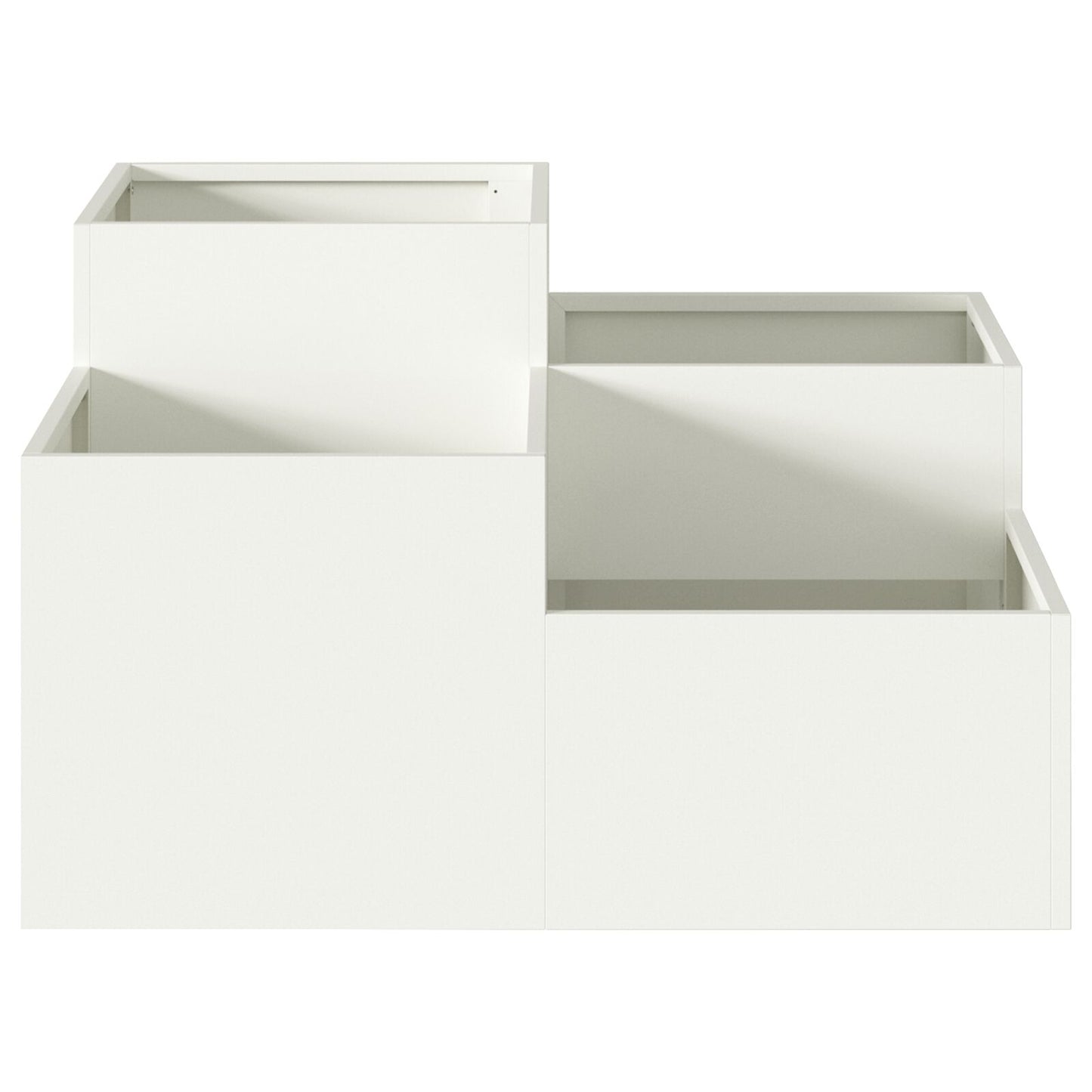 Tuinplantbak Te Staal Wit 80 x 80 x 48 cm