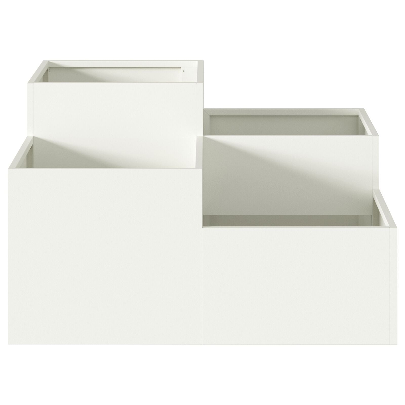 Tuinplantbak Te Staal Wit 80 x 80 x 48 cm