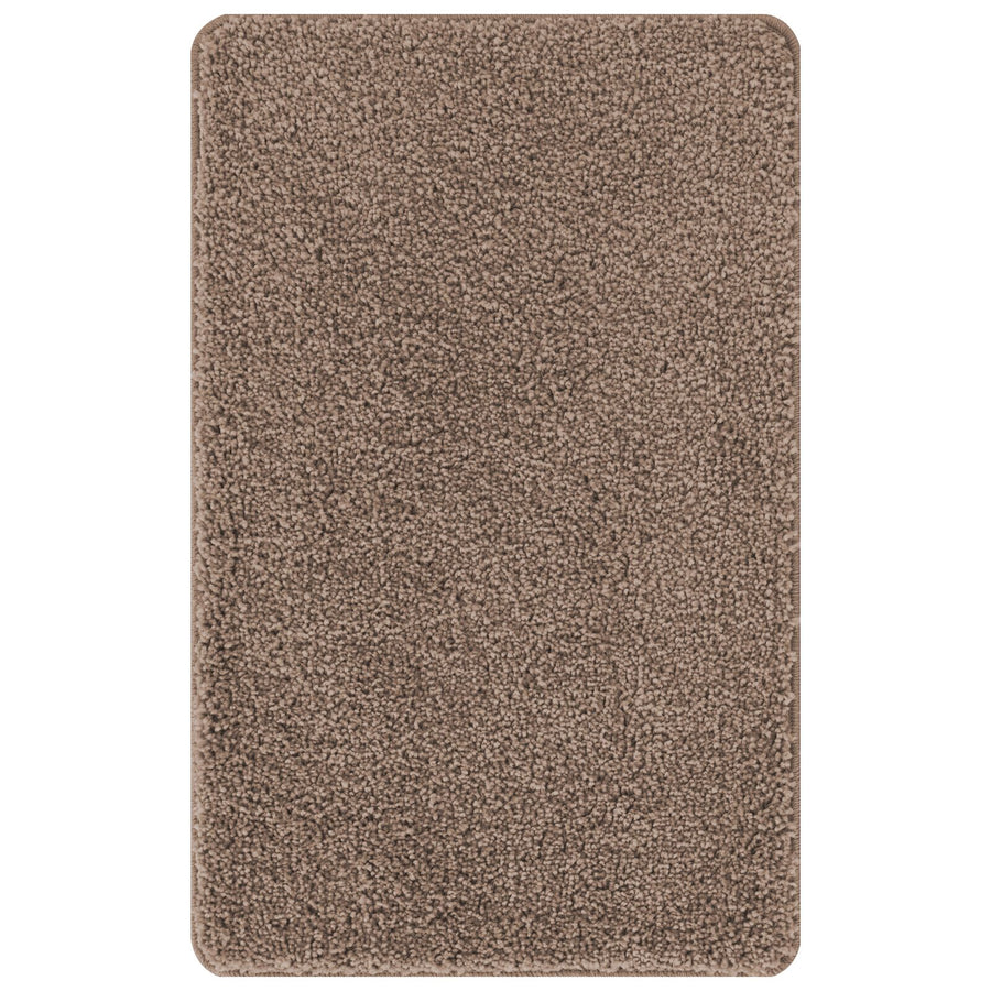 2 Delige Badmatset Polypropyleen Antislip Bruin