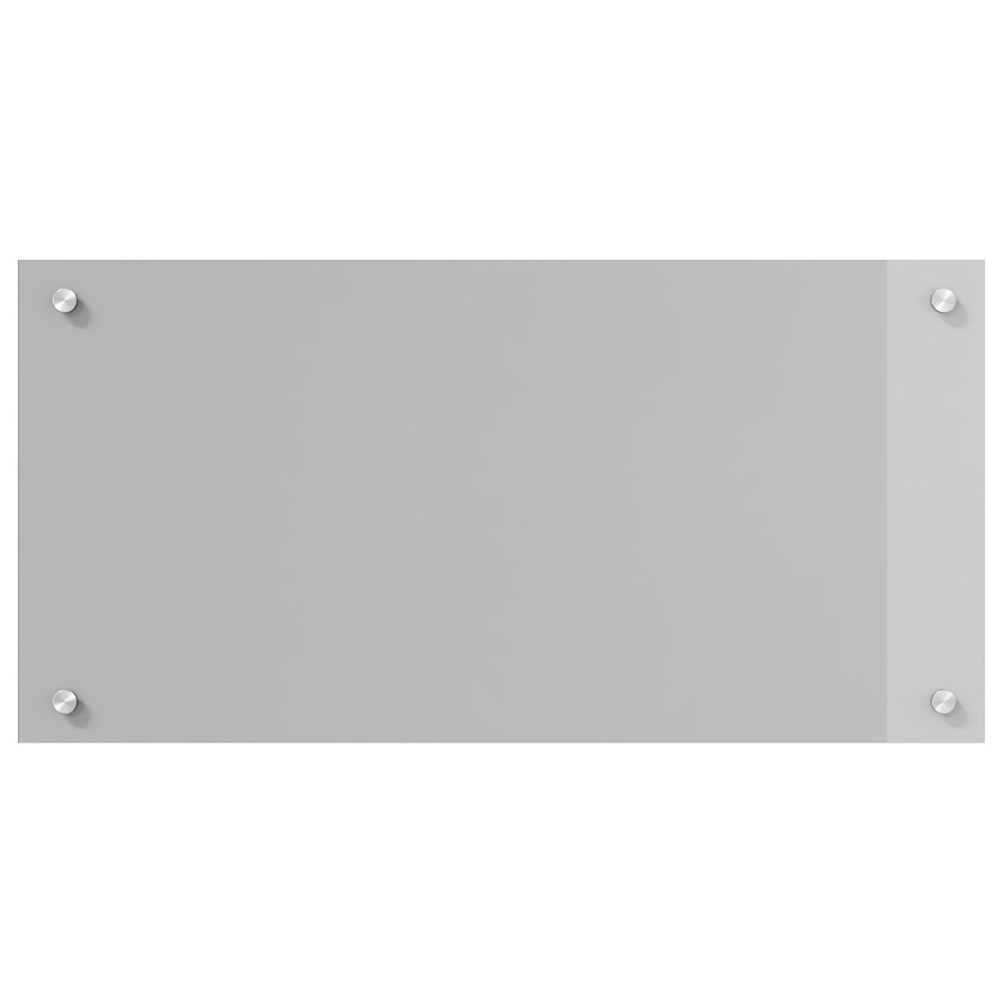 Keukenachterwand 80X40X0,6 Cm Gehard Glas Lichtgrijs 80 x 40 cm