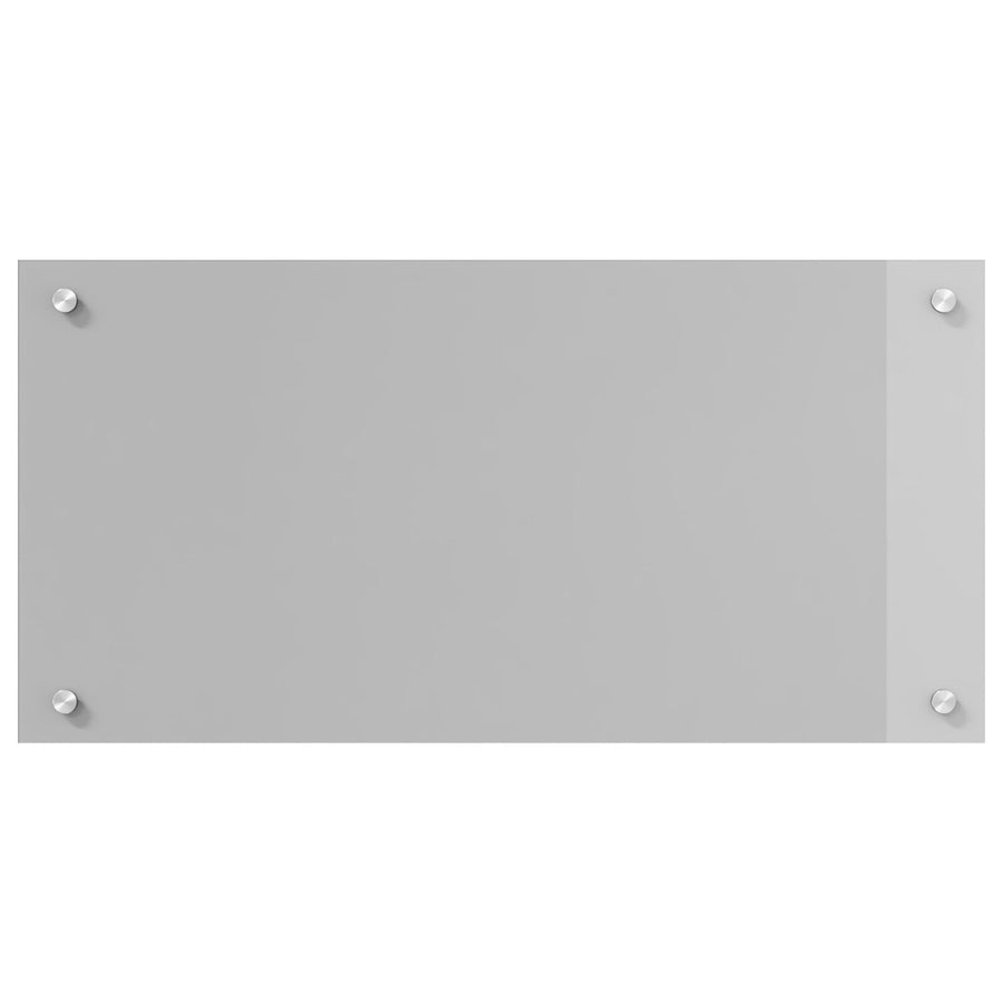 Keukenachterwand 80X40X0,6 Cm Gehard Glas Lichtgrijs 80 x 40 cm