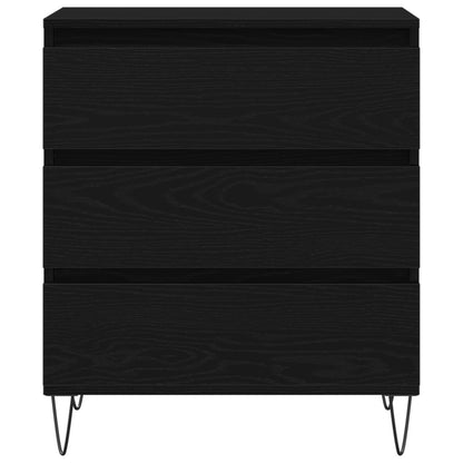 Dressoir Met Laden 60X35X70 Cm Engineered Hout Zwart eiken