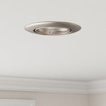 Lampen Set Van 6 Aluminium 9 Cm Ingebouwde Lampen Rond Zilver