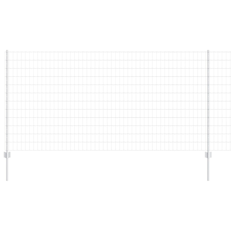 Tuinhekset Set Van 2 Gegalvaniseerd Staal 10 X 1,2 Meter Stevig