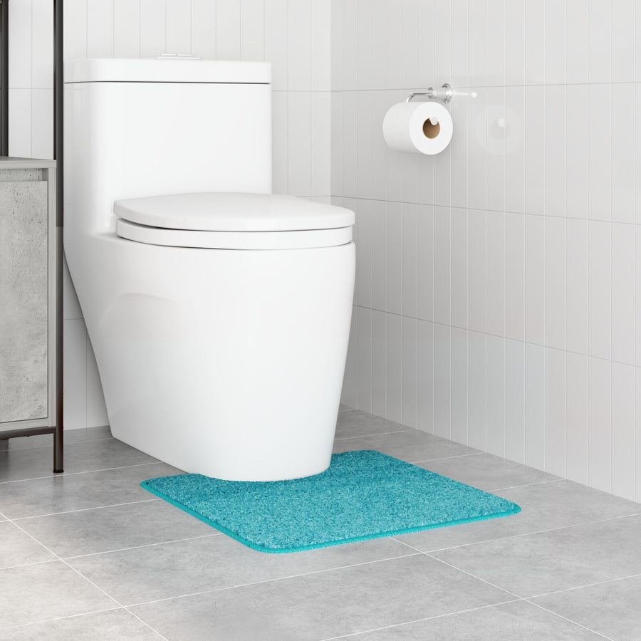 Badmat U-Vormig 50X50 Cm Polypropeen Antislip Turquoise