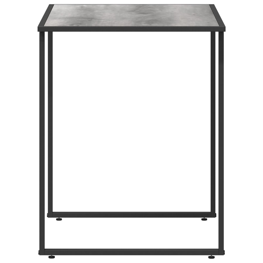 Tuin Tafel 100X55X70 Cm Dpc En Staal Grijs