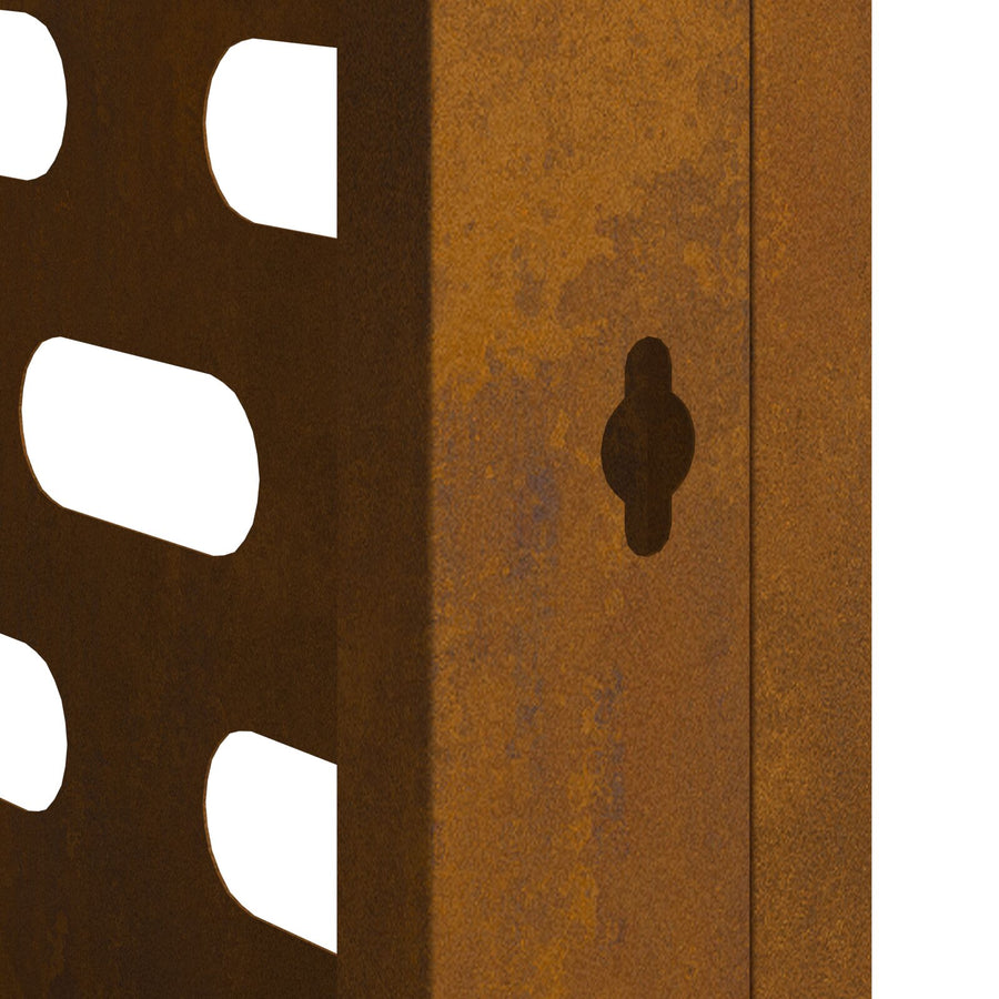 Ac Hoes Weerbestendig Staal Verwerend staal 110 x 50 x 80 cm