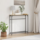 Wandtafel eiken 75x19,5x75 cm