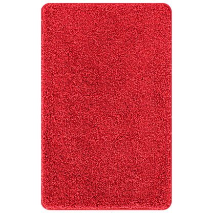 Badmat Rechthoekig Polypropyleen Antislip Rood 50 x 80 cm