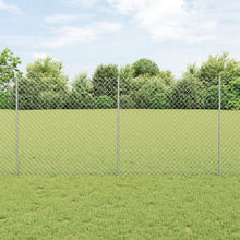 Kettinglinkhek Met 20 U-Posten Zilver 1,2X10 M Staal