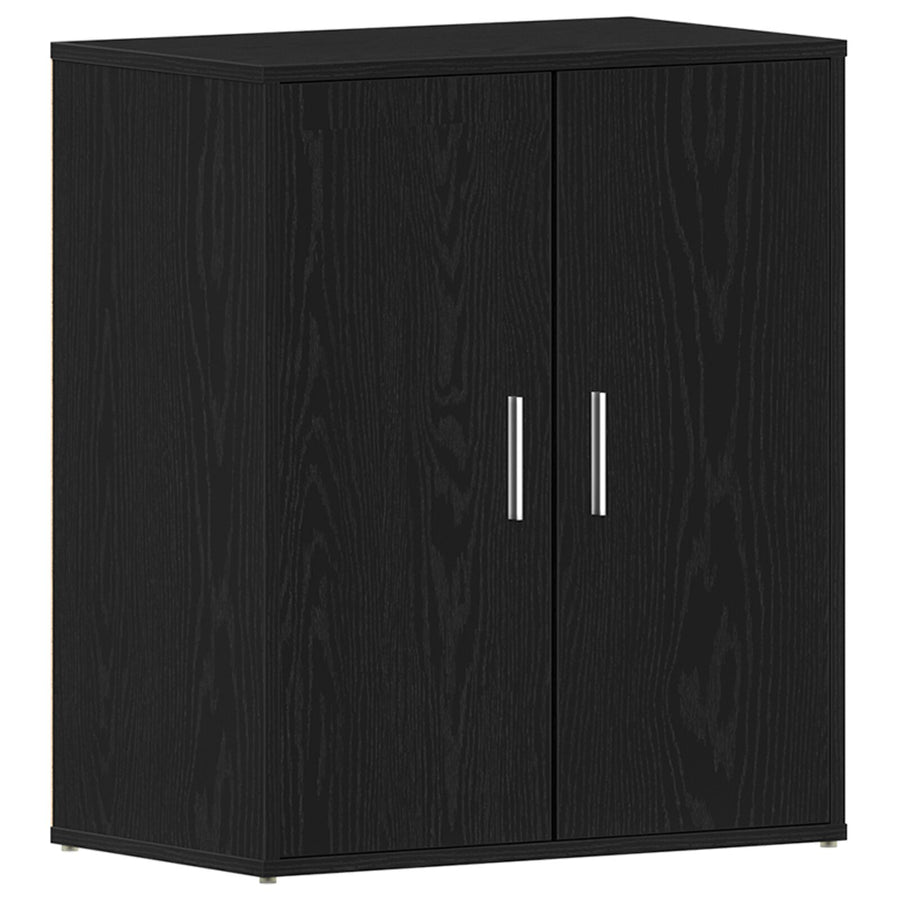 Schoenenkast Bewerkt Hout Zwart eiken 60 x 35 x 70 cm