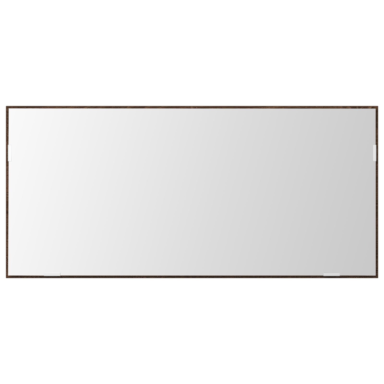 Badkamer Spiegelkast Met Led Licht Bruin Eiken 80X37 Cm