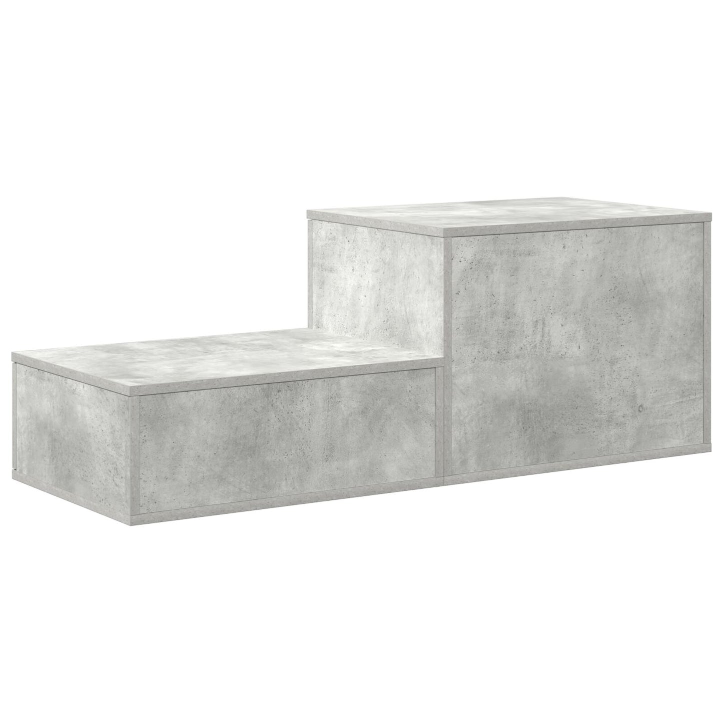 Opslagkast Betongrijs Gelaagd Hout Beton grijs 103 x 41 x 40 cm