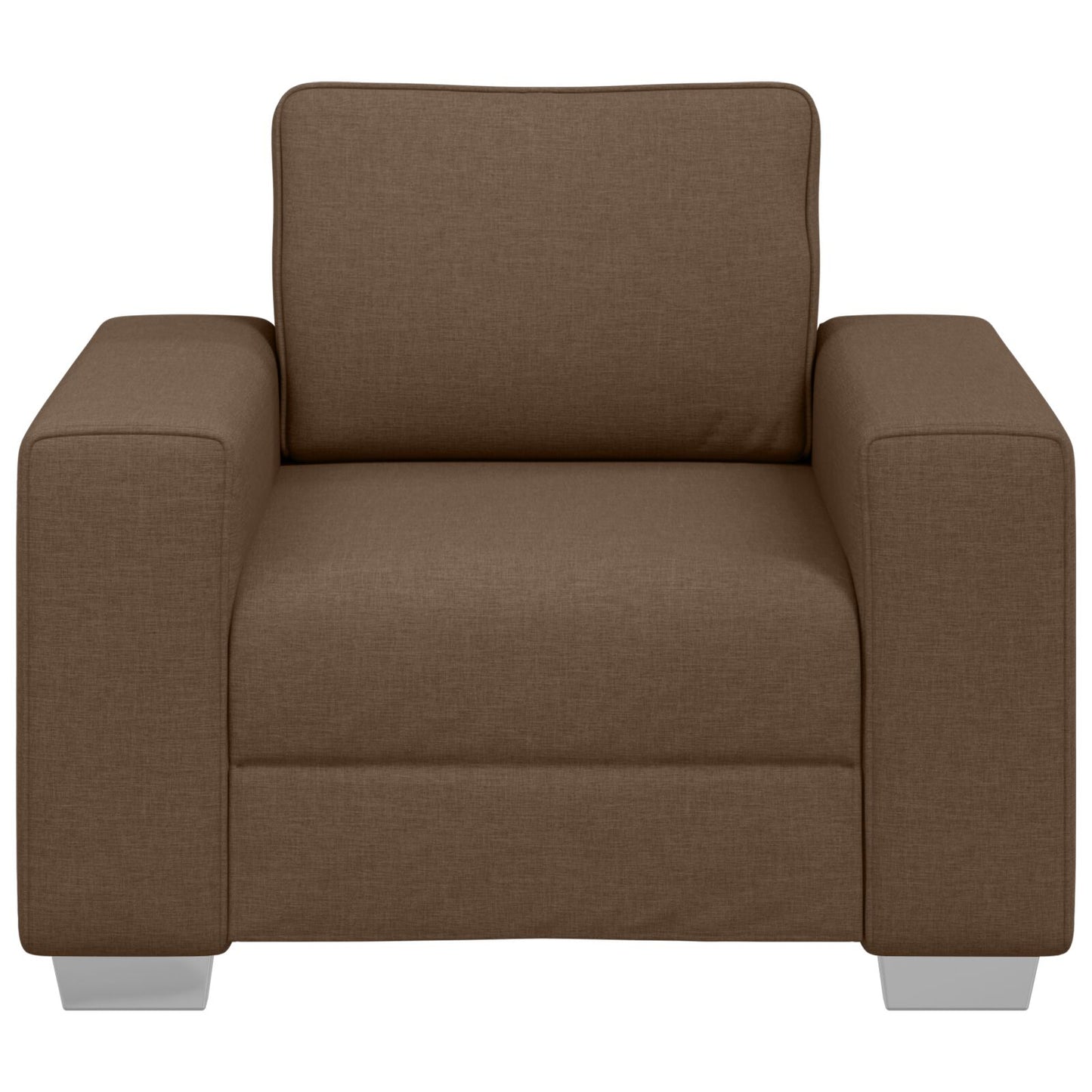Fauteuil Stof Bruin 59 cm
