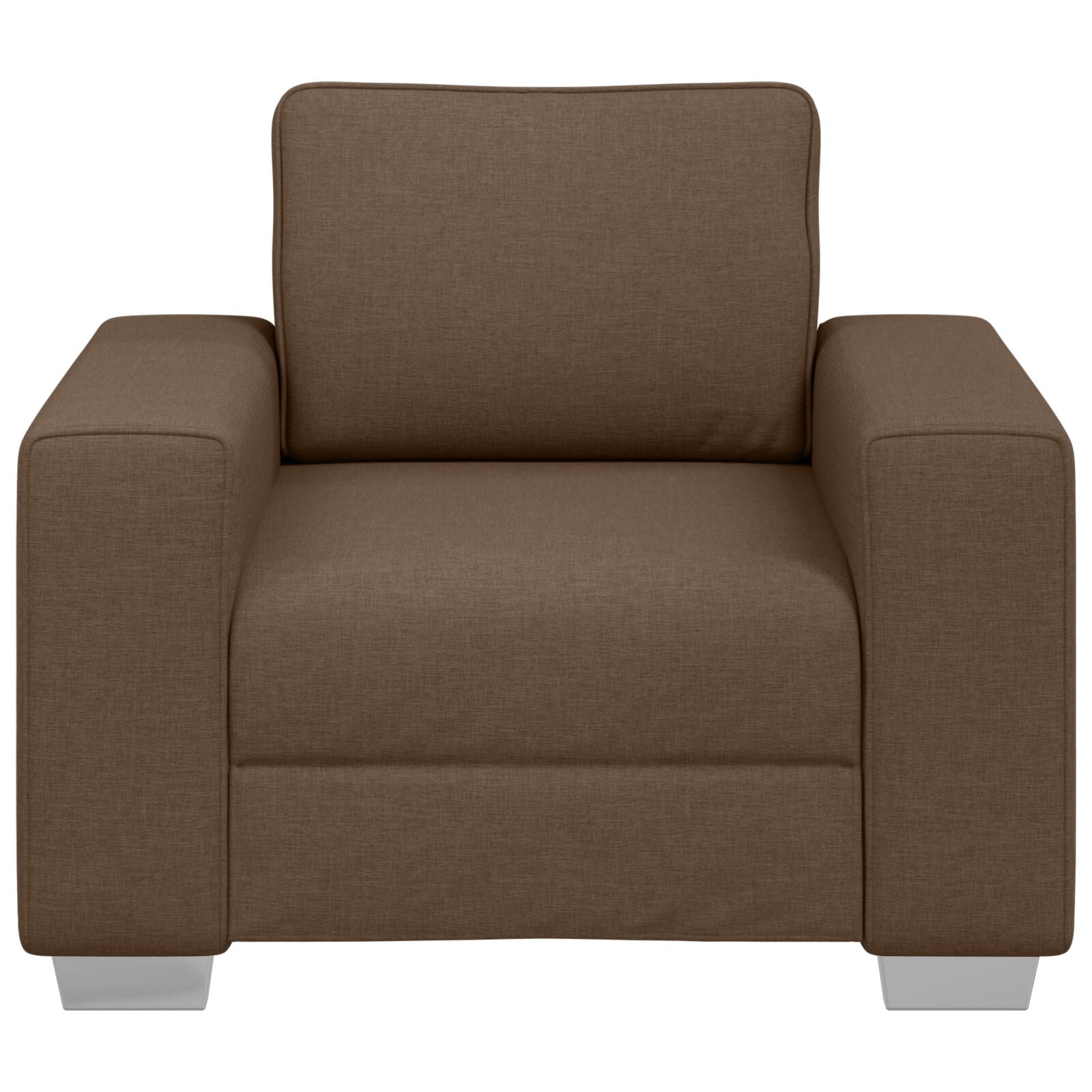 Fauteuil Stof Bruin 59 cm