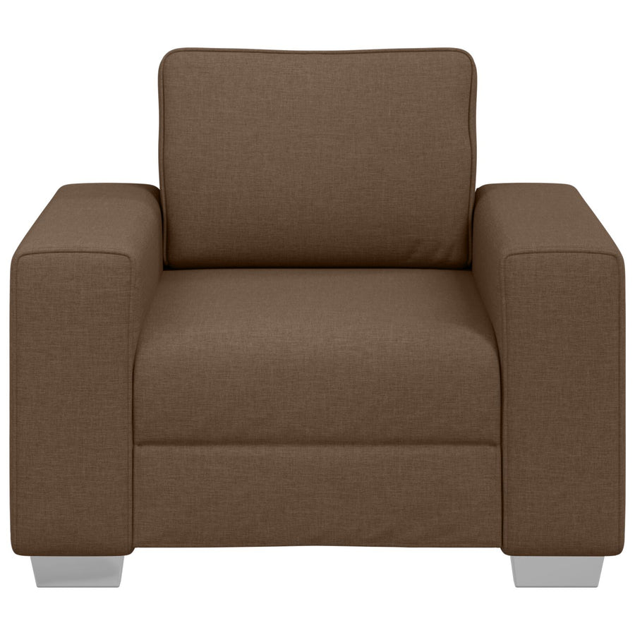 Fauteuil Stof Bruin 59 cm