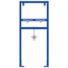 Badkamerrek blauw 50x112.5x3 cm metaal