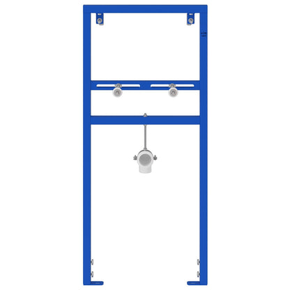 Badkamer Accessoire Bevestigingen Blauw Metaal 50 X 17.5 X 136 Cm voor wastafelsysteem
