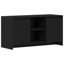 Tv-Kast Zwart Eik 102X37,5X52,5 Cm Bewerkt Hout
