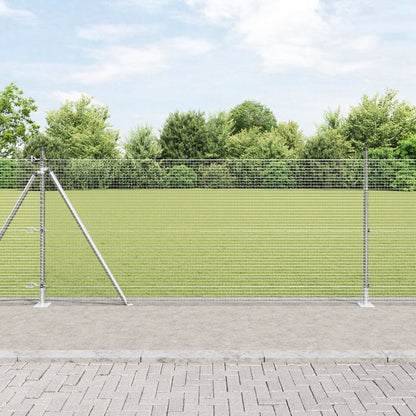 Verzinkt Draadhek Met 13 Flanged Posts 0.8X25 M Verzinkt Staal Gegalvaniseerd Staal