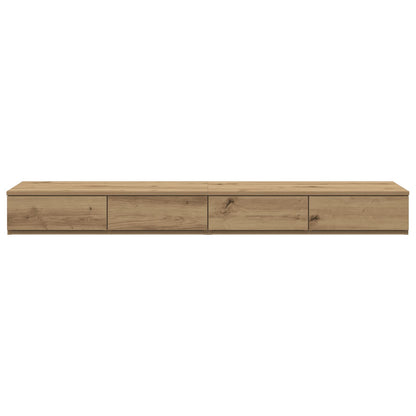 Nachtkastje Hout Ambachtelijk eiken 150 x 36.5 x 16.5 cm