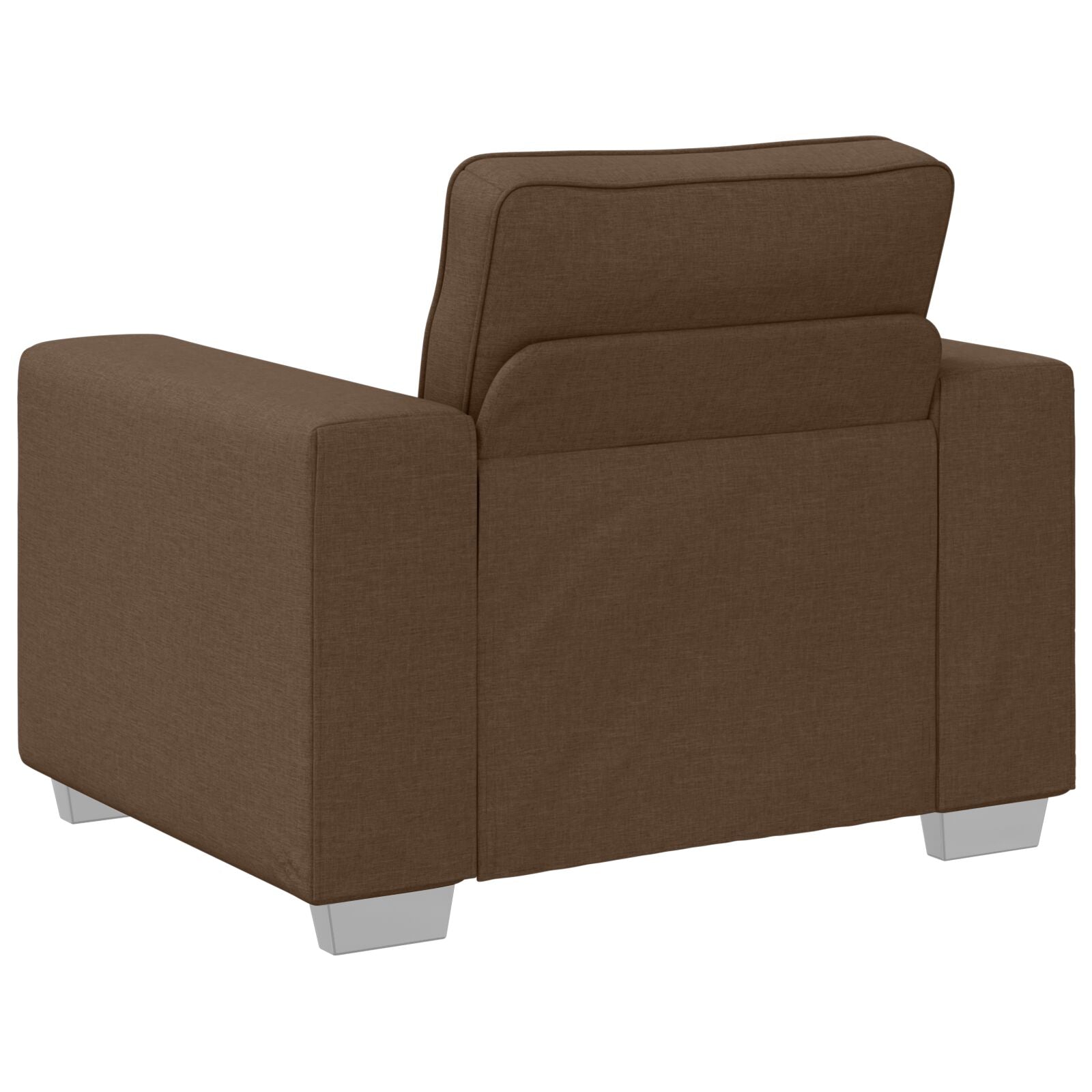 Fauteuil Stof Bruin 59 cm