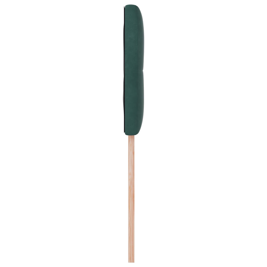 Hoofdbord Knop Tufted Velvet Donkergroen 90 cm Laag hoofdbord