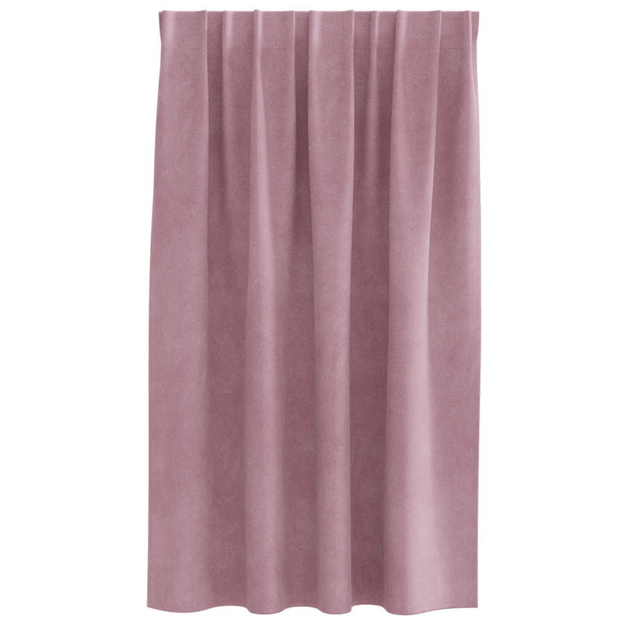 Blackout Gordijnen Met Topband 2 Stuks Velours Donkerroze 140 x 140 cm met ingenaaid tape
