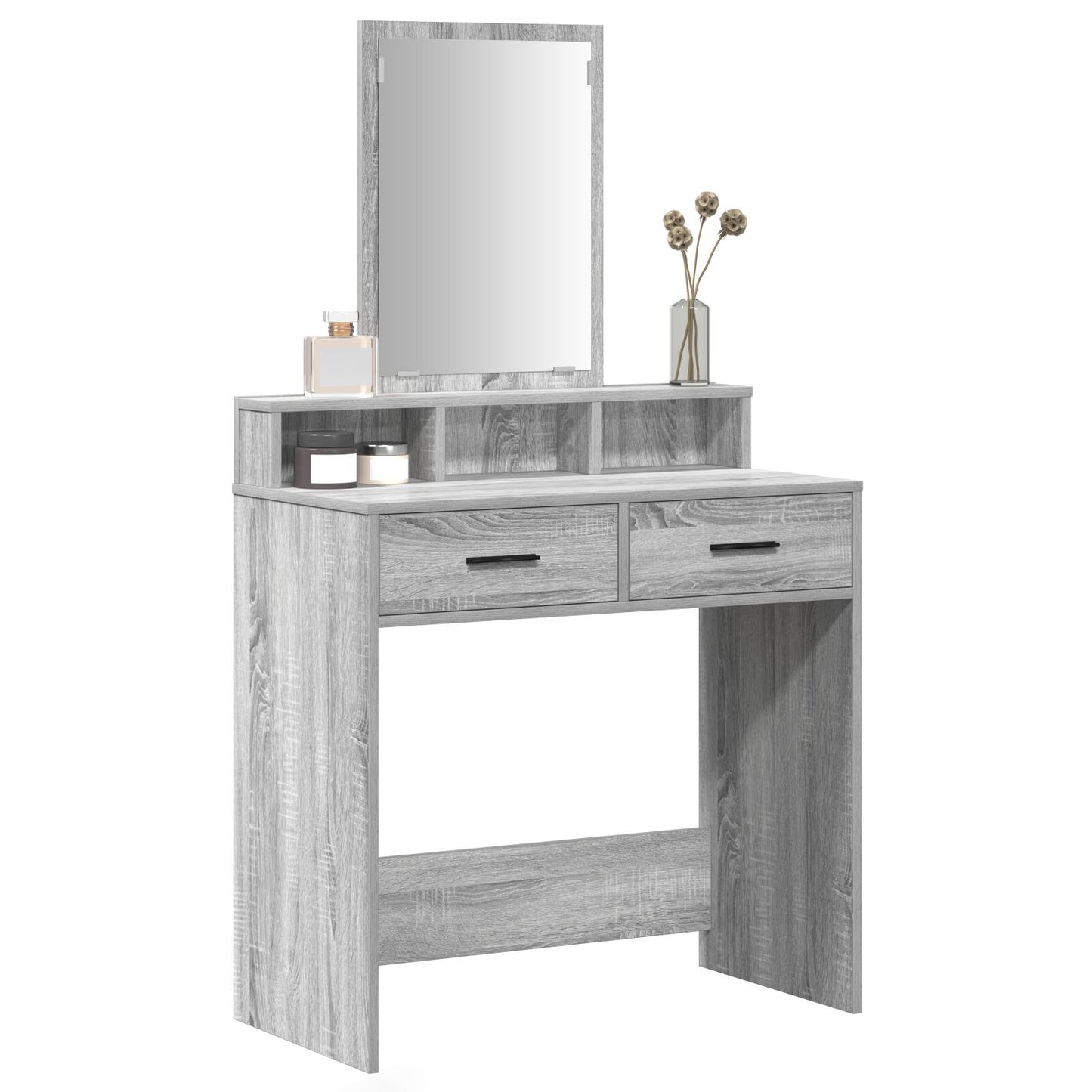 Kaptafel Met Lade Grijs Sonoma 79 x 41 x 140 cm Grijze sonoma