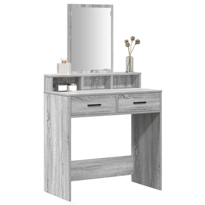 Kaptafel Met Lade Grijs Sonoma 79 x 41 x 140 cm Grijze sonoma