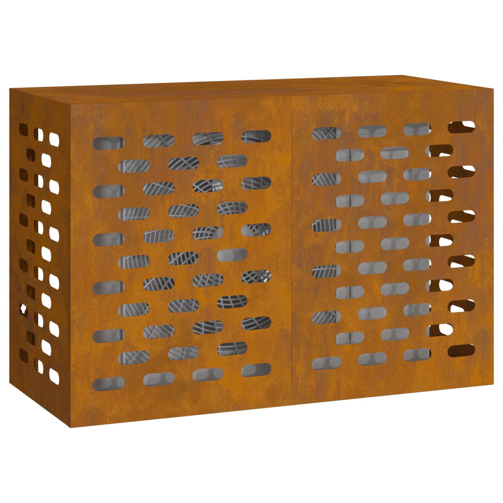 Airconditionerhoes Verweerd staal 90 x 40 x 60 cm