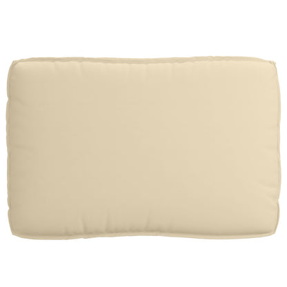 Palletkussen Set Set Van 2 Beige Polyester Palletkussen