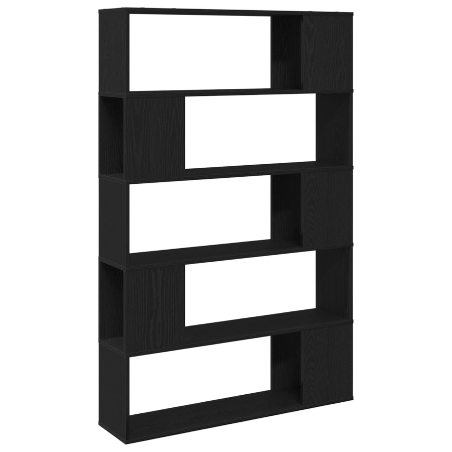 Boekenplank Gelaagd Hout Zwart eiken 100 x 24 x 155 cm