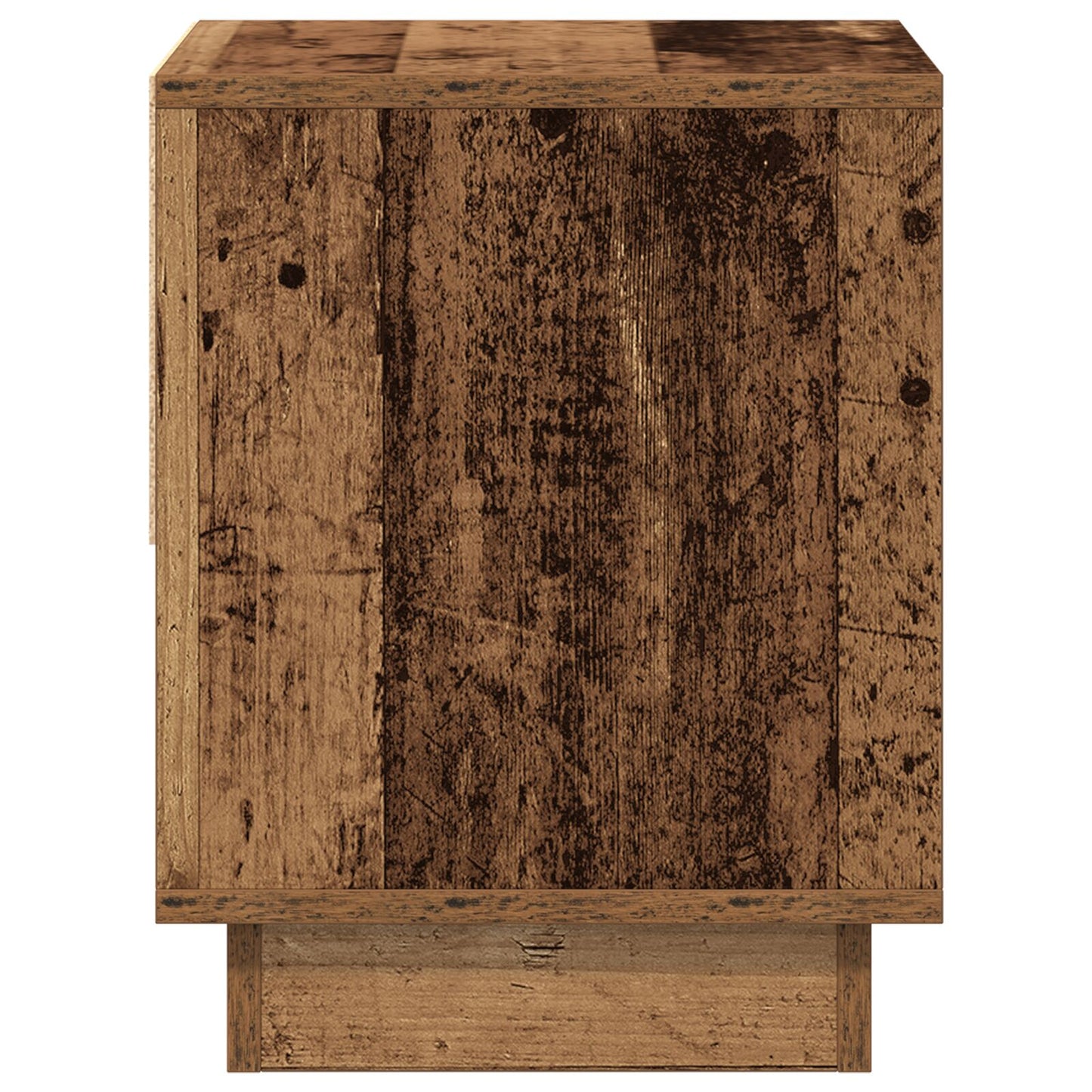 Nachtkastje Oud Hout 45X34X44 Cm Engineered Wood
