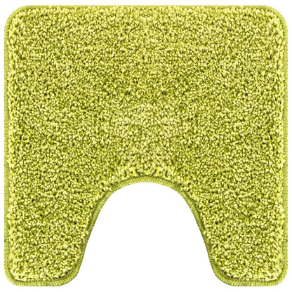 2-Delige Badmat Set Polypropeen Antislip Groen