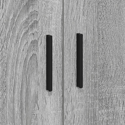 Opbergkast Bewerkt Hout Grijs sonoma 108 x 41 x 40 cm