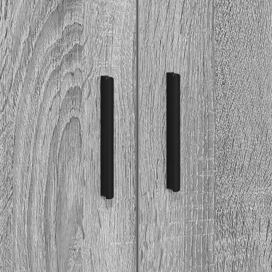 Opbergkast Bewerkt Hout Grijs sonoma 108 x 41 x 40 cm