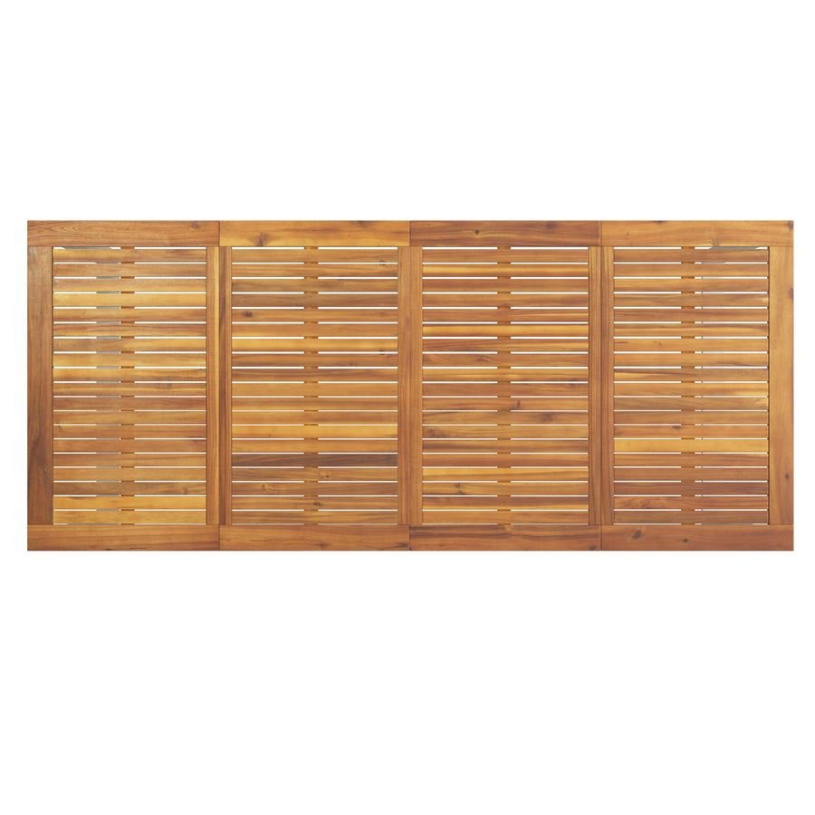 Tuin Eettafel Set Set Van 7 Grijs Aluminium Duurzaam
