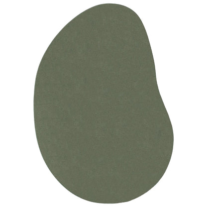 Vloerkleed Polyester Antislip Bosgroen 120 x 170 cm Ovaal-Regendruppel