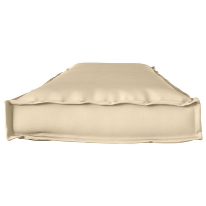 Buiten Kussen Polyester 40 X 140 Cm Afneembare Hoezen Beige