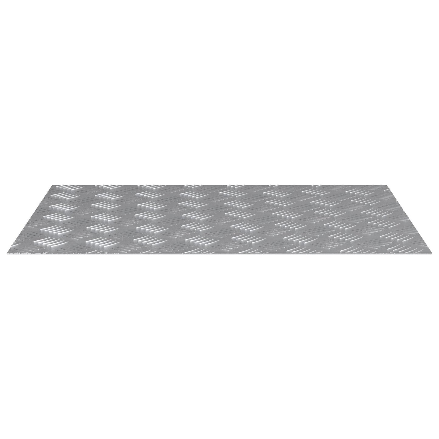 Aluminium Antislip Platen 2 St 70X50 Cm 70 x 50 x 0.2 cm Rechthoekig