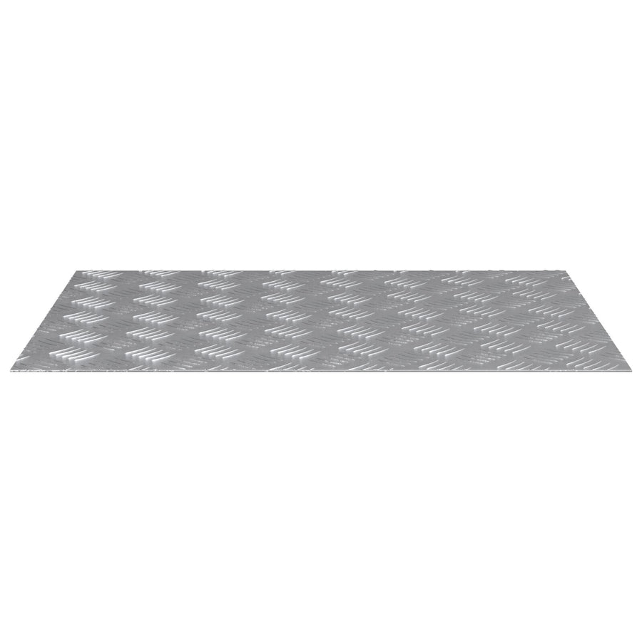 Aluminium Antislip Platen 2 St 70X50 Cm 70 x 50 x 0.2 cm Rechthoekig