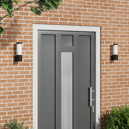 Buitenspotlichten 2 Stuks Rvs Ip44 Zwart zonder sensor